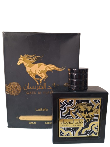 Qaed Al Fursan Eau de Parfum Compartilhável - Lattafa (preto)