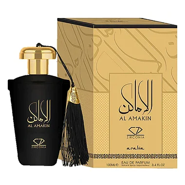 Al Amakin Eau de Parfum Compartilhável- Zirconia Arabia