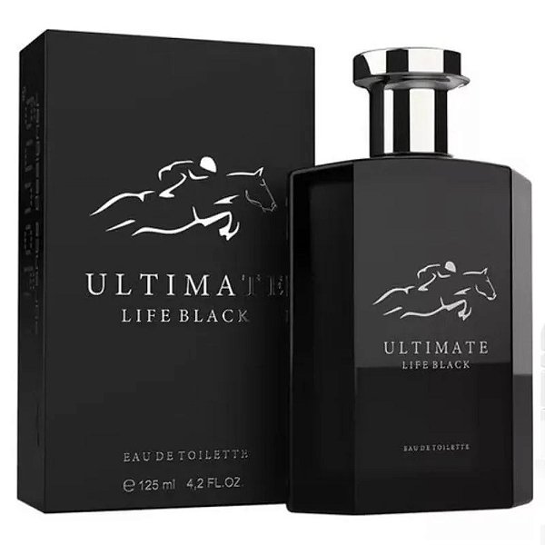 Ultimate Life Black Eau de Toilette Masculino Linn Young