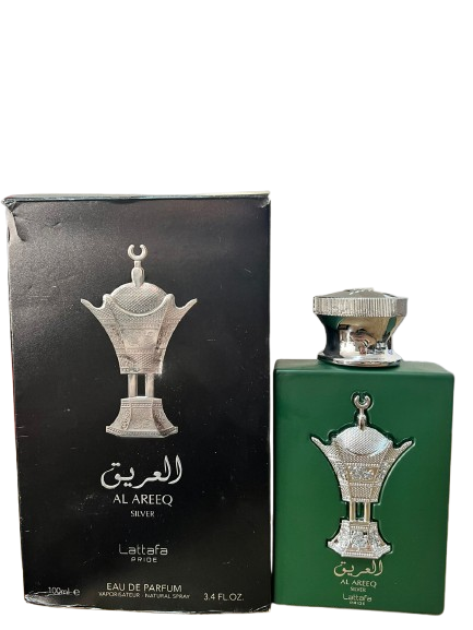 Al Areeq Silver Eau de Parfum Masculino - Lattafa (CAIXA AMASSADA)
