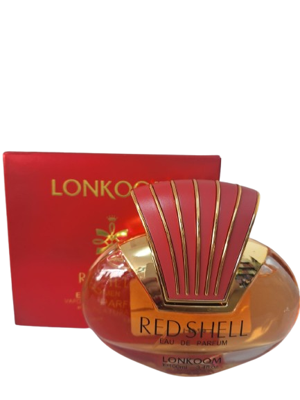 Red Shell For Women Eau de Parfum Feminino - Lonkoom (CAIXA AMASSADA)