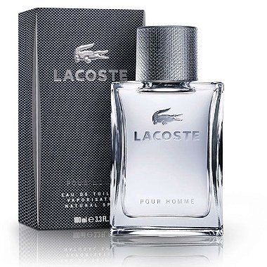 Lacoste Pour Homme Eau de Toillete Masculino - Lacoste (Caixa amassada)