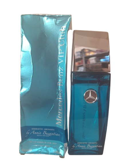 Mercedes-Benz Vip Club Energetic Aromatic EDT Masculino - Mercedes-Benz (Caixa Amassada)