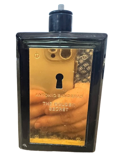 The Golden Secret EDT Masculino - Antonio Banderas (SEM CAIXA, SEM TAMPA, SEM BORRIFADOR E VAZADO)