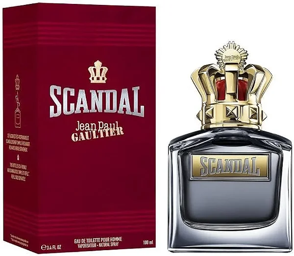 Scandal Pour Homme Eau de Toilette - Jean Paul Gaultier (CAIXA AMASSADA)