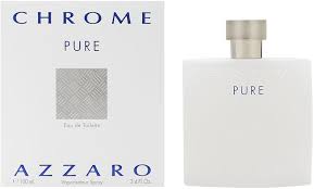 Chrome Pure Eau de Toilette Masculino - Azzaro (CAIXA AMASSADA)
