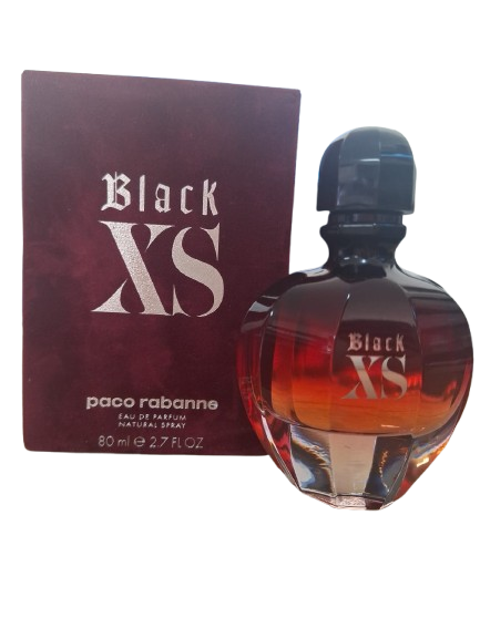 Black XS Eau de Parfum Feminino - Paco Rabanne (CAIXA AMASSADA)