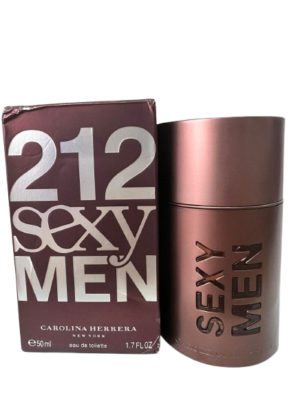 212 Sexy Men Eau de Toilette Masculino - Carolina Herrera (CAIXA AMASSADA)