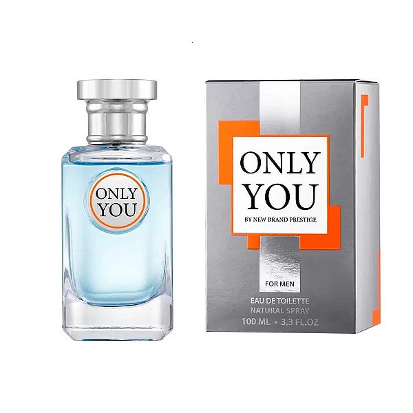 Only You For Men Eau de Toilette Masclino - New Brand (CAIXA AMASSADA)