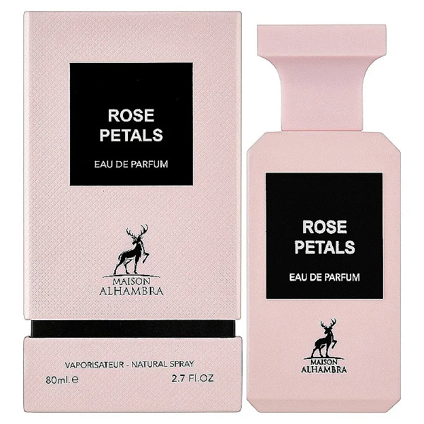 Rose Petals Eau de Parfum Compartilhável - Maison Alhambra (CAIXA AMASSADA)