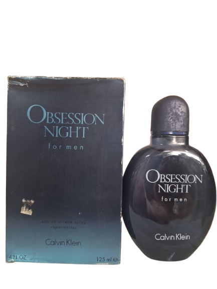 Obsession Night For Men Eau de Toilette Masculino - Calvin Klein (CAIXA AMASSADA)