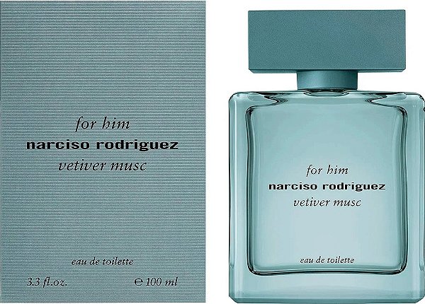 Narciso Rodríguez Vetiver Musc For Him Eau de Toilette Masculino - Narciso Rodriguez