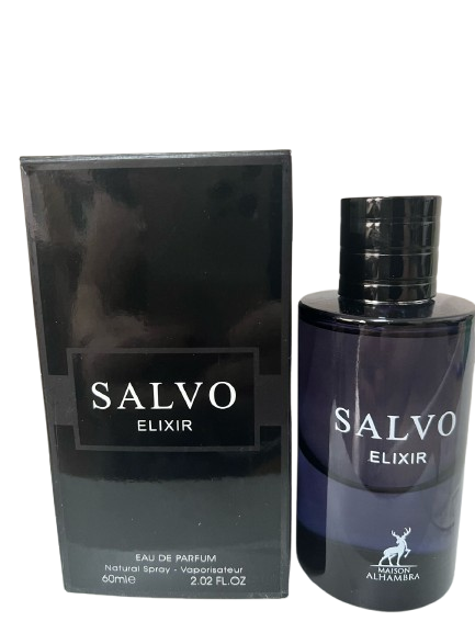 Salvo Elixir Eau De Parfum Masculino - Maison Alhambra (CAIXA AMASSADA)
