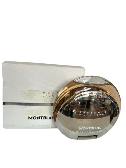 Presence D´Une Femme Eau de Toilette Feminino - Mont Blanc (CAIXA AMASSADA