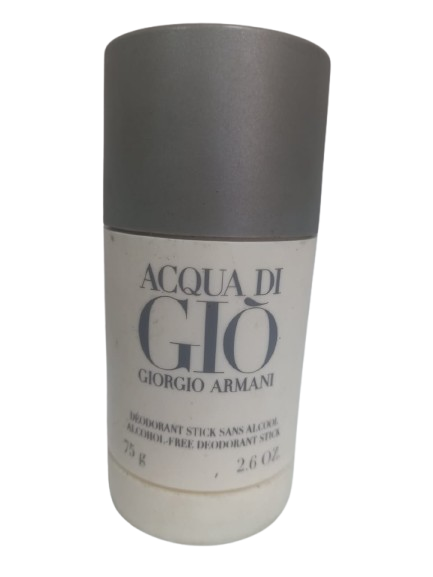 Desodorante Stick Acqua di Giò Masculino -  Giorgio Armani (SEM CELEFONE, EMBALAGEM COM AVARIAS)