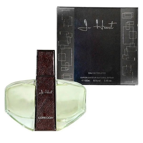 In Heart Eau de Toilette Masculino Lonkoom (CAIXA AMASSADA)