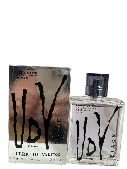 UDV Black  Eau De Toilette Masculino - Ulric de Varens (CAIXA AMASSADA)