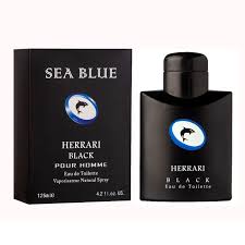 Herrari Black Pour Homme Eau de Toilette Masculino - Sea Blue (Caixa Amassada)
