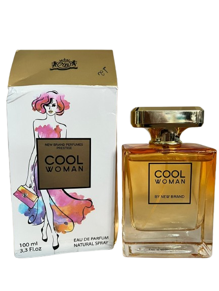 Cool Woman Eau de Parfum Feminino - New Brand (CAIXA AMASSADA)