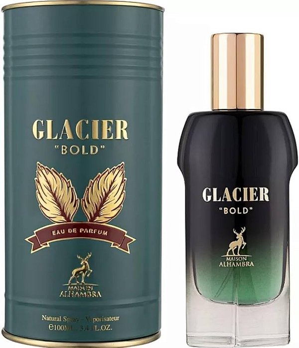 Glacier Bold Eau de Parfum Masculino - Maison Alhambra (Lata amassada)