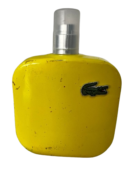 Eau de Lacoste L.12.12 Jaune Optimistic Eau de Toilette Masculino - Lacoste Yellow (SEM CAIXA, SEM TAMPA, VAZADO E FRASCO AVARIADO)