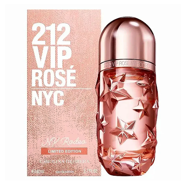 212 Vip Rose NY Rodeo Limited Edition Eau de Parfum Feminino - Carolina Herrera