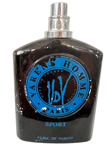 Varens Homme Sport Eau de Toilette Masculino - Ulric de Varens (SEM CAIXA, SEM TAMPA, FRASCO AVARIADO E VAZADO)