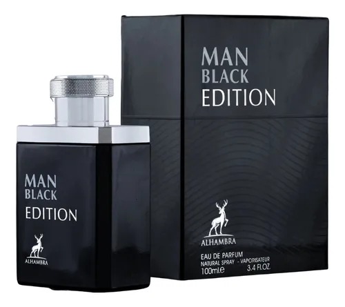 Man Black Edition Eau de Parfum Masculino - Maison Alhambra
