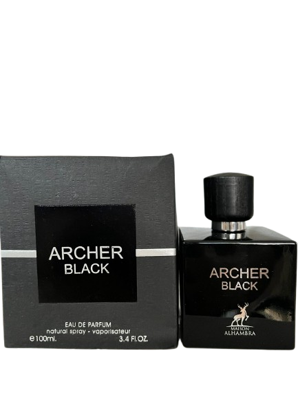 Archer Black Eau de Parfum Masculino - Maison Alhambra (Caixa amassada)