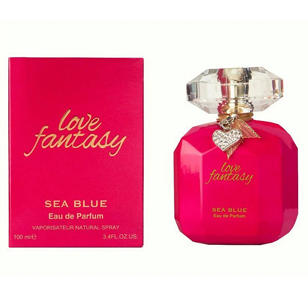 Love Fantasy Eau de Parfum Feminino - Sea Blue (Caixa Amassada)