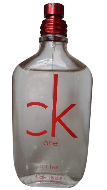CK One Red Edition For Her Eau de Toilette Feminino - Calvin Klein (Sem caixa e vazado)