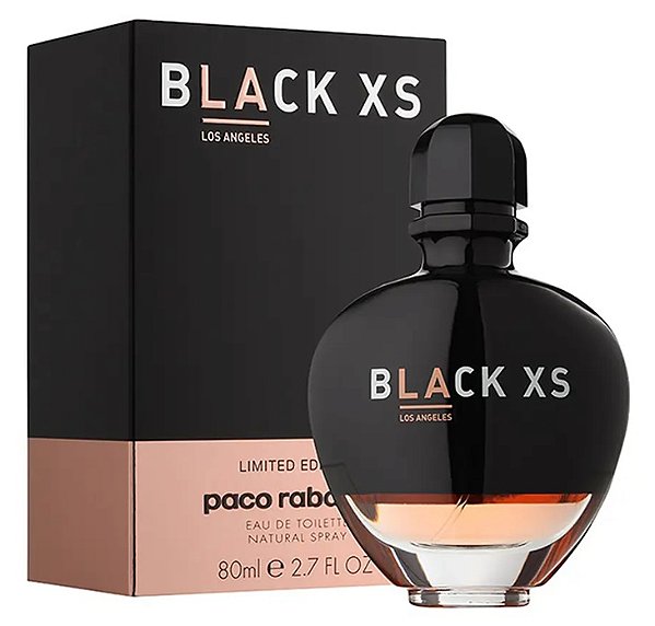Black XS Los Angeles For Her Eau de Toilete Feminino - Paco Rabanne (Caixa Amassada)
