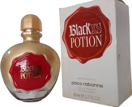 Black XS Potion For Her EDT Feminino - Paco Rabanne (CAIXA AMASSADA)
