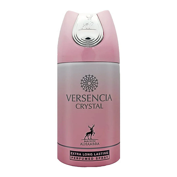 Desodorante Versencia Crystal Feminino - Maison Alhambra (Embalagem levemente Amassada)