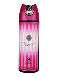 Desodorante Pink Shimmer Secret Feminino - Maison Alhambra (Embalagem levemente Amassada)
