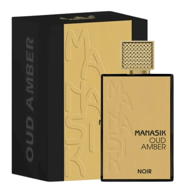Oud Amber Noir Eau de Parfum Compartilhável - Manasik