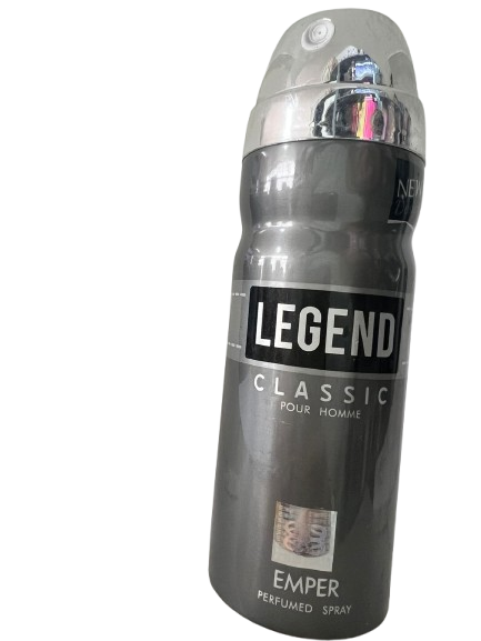 Desodorante Legend Classic Pour Homme Masculino-Emper (FRASCO LEVEMENTE AMASSADO)