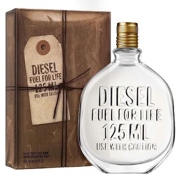 Fuel For Life Eau De Toilette Masculino - Diesel (Caixa amassada)