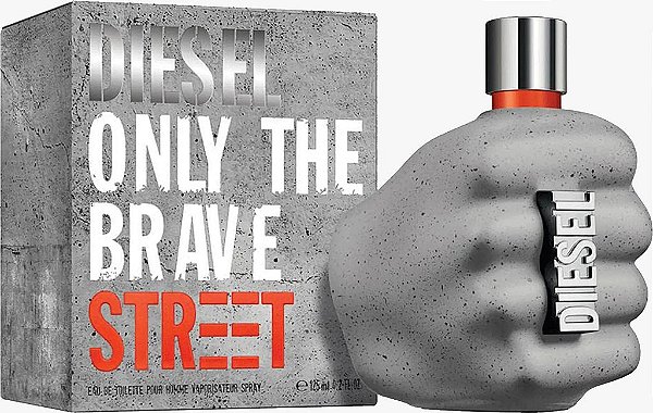 Only The Brave Street Eau de Toilette Masculino - Diesel (Caixa amassada)