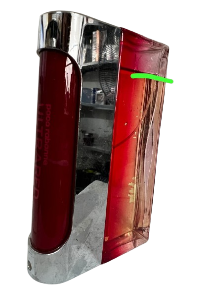 Ultrared Man Eau de Toilette - Paco Rabanne (SEM CAIXA, FRASCO AVARIADO E VAZADO)