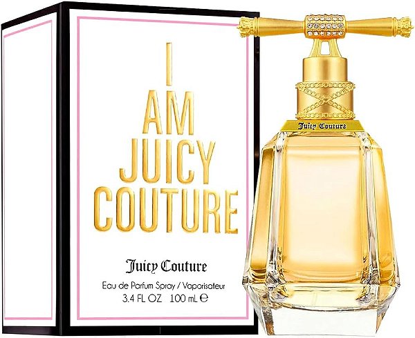 I Am Juicy Couture Eau De Parfum Feminino - Juicy Couture (Raro - Caixa amassada)
