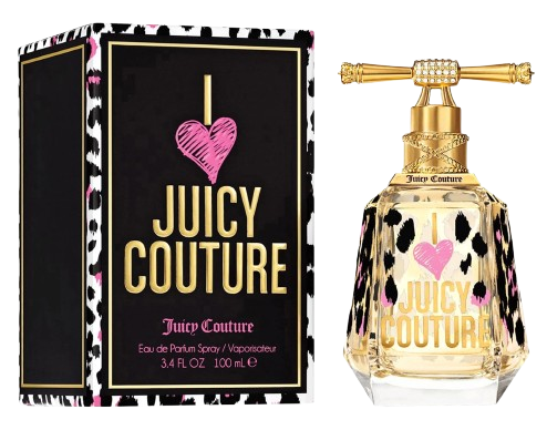 I Love Juicy Couture Eau De Parfum Feminino - Juicy Couture (Raro - Caixa amassada)