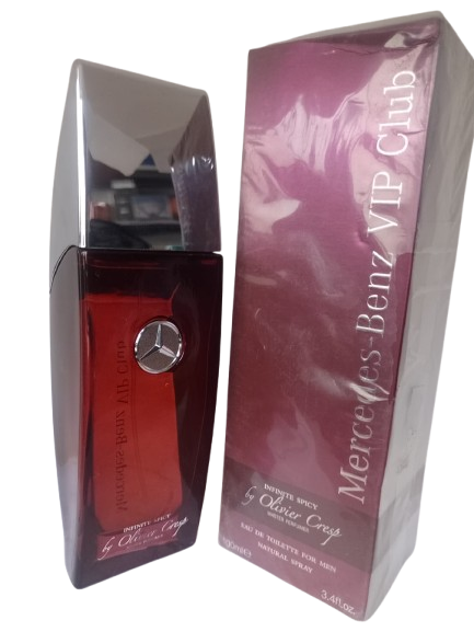 Vip Club Infinite Spicy by Olivier Cresp EDT Masculino - Mercedes-Benz (Raro - Caixa Amassada)