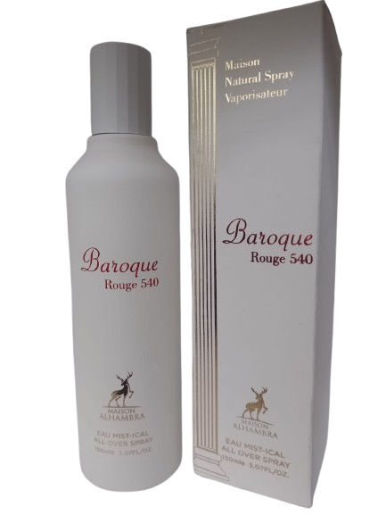 Baroque Rouge 540 Eau Mist-ical All Over Spray Compartilhável - Maison Alhambra (Sem celofane))
