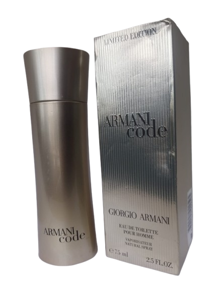 Armani Code Limited Edition EDT Masculino - Giorgrio Armani (Raro - Caixa Amassada)