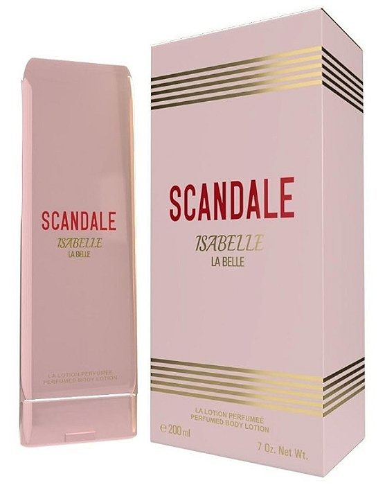 Creme Hidratante Corporal Scandale - Isabelle La Belle (Caixa amassada)