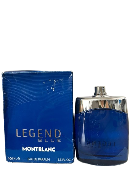 Legend Blue Eau de Parfum Masculino - MontBlanc (CAIXA AMASSADA E SEM TAMPA)