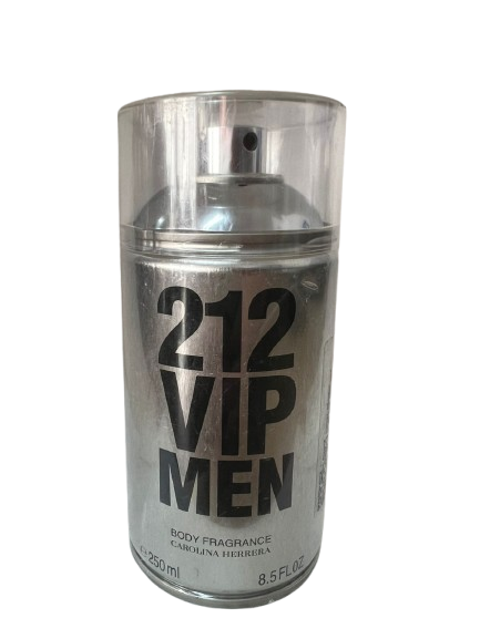 Body Spray 212 Vip Men Masculino - Carolina Herrera