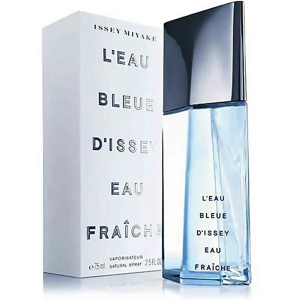 LEau Bleue dIssey Eau Fraiche Eau de Toilette Masculino - Issey Miyake (CAIXA AMASSADA)