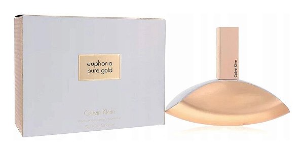 Euphoria Pure Gold Eau De Parfum Feminino - Calvin Klein (CAIXA AMASSADA)